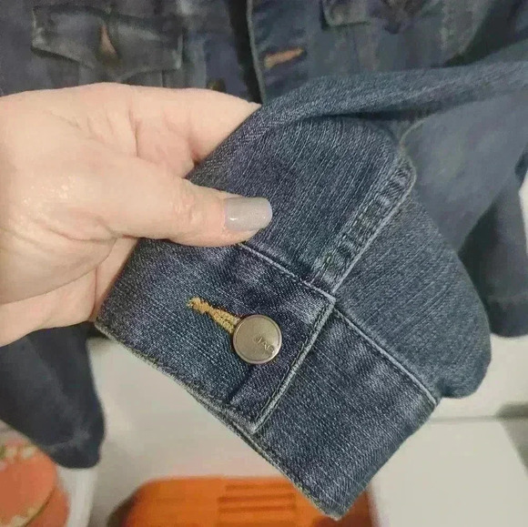 Womens JAG jean jacket, size 1x - Picture 7 of 10